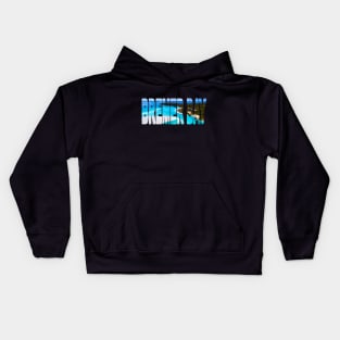 BREMER BAY - Western Australia Aerial Kids Hoodie